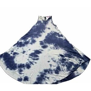 Crazy Fish Woman’s Tie Dye Cotton Sundress Size XL